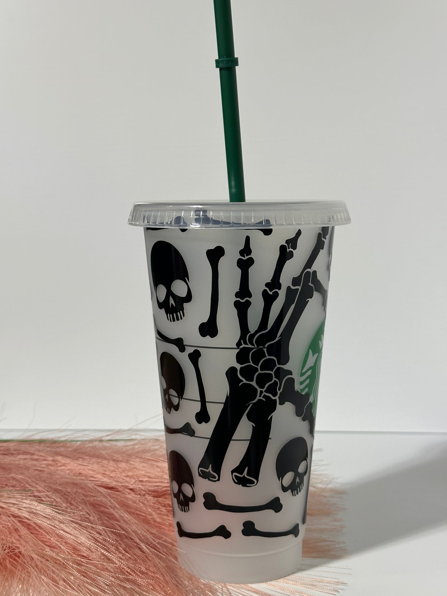 24oz - Cold Cup - Skelly Hands