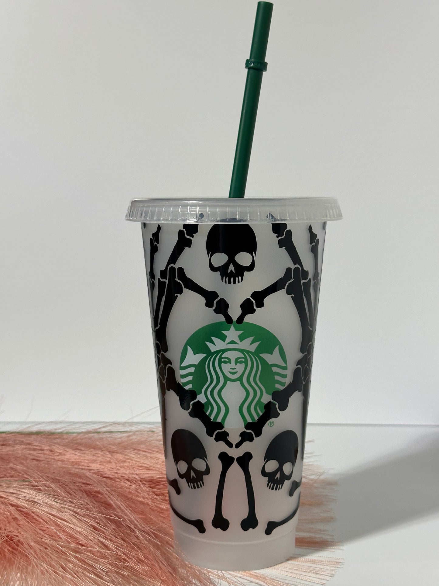 24oz - Cold Cup - Skelly Hands