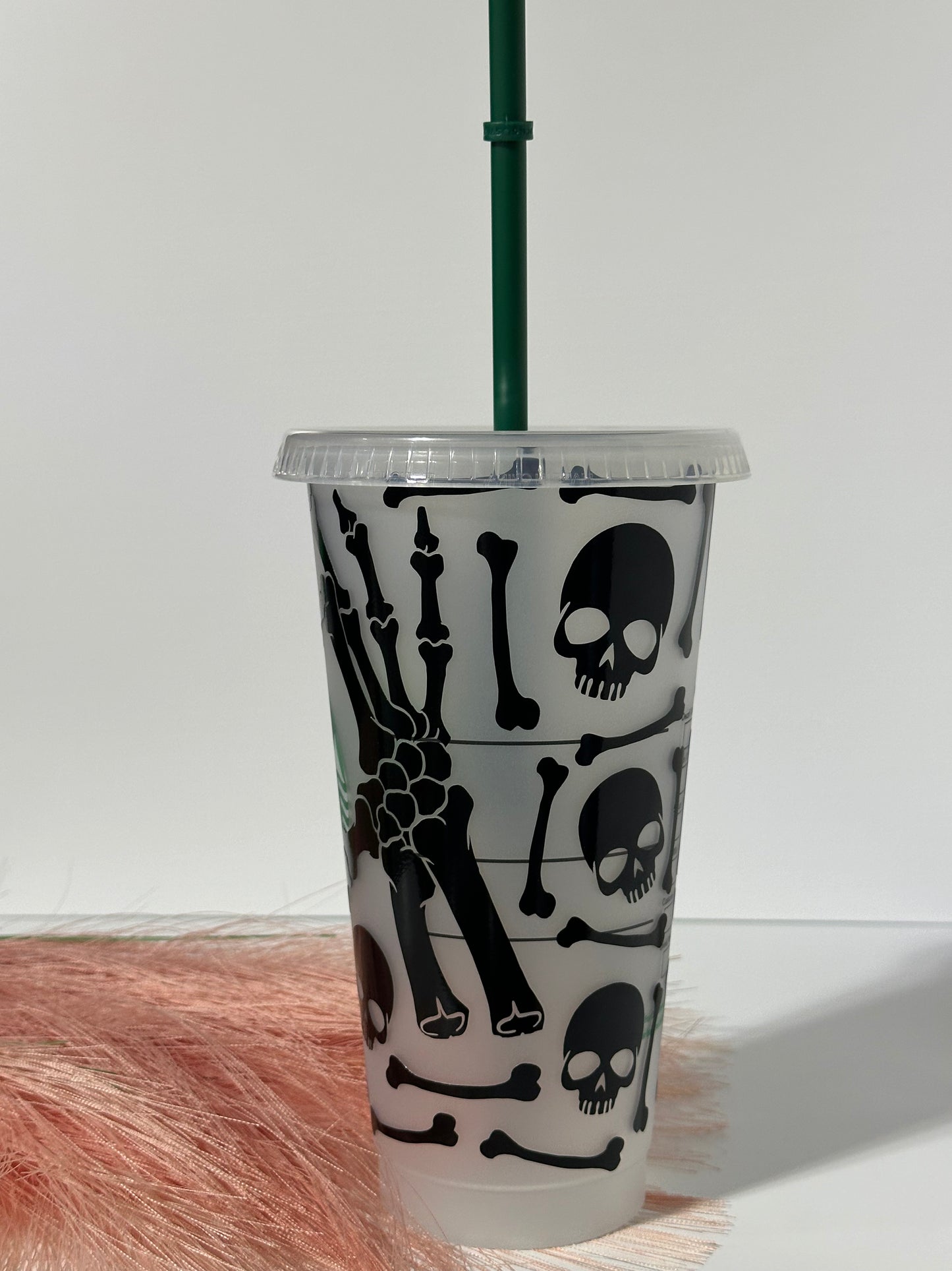 24oz - Cold Cup - Skelly Hands