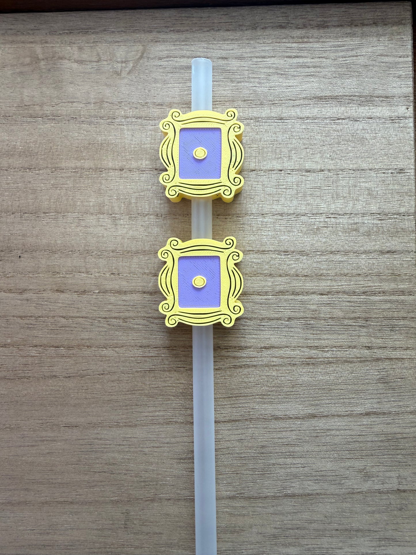 Friendly Frame - 3d Straw Topper