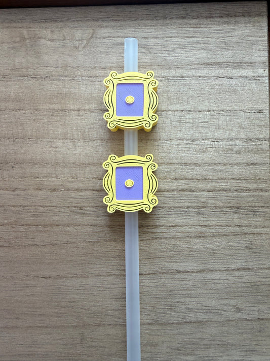 Friendly Frame - 3d Straw Topper