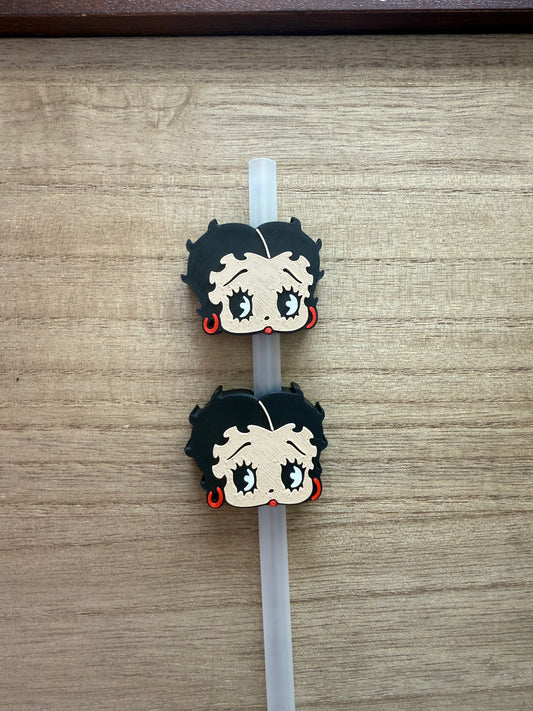 Bet the Boop - 3d Straw Topper