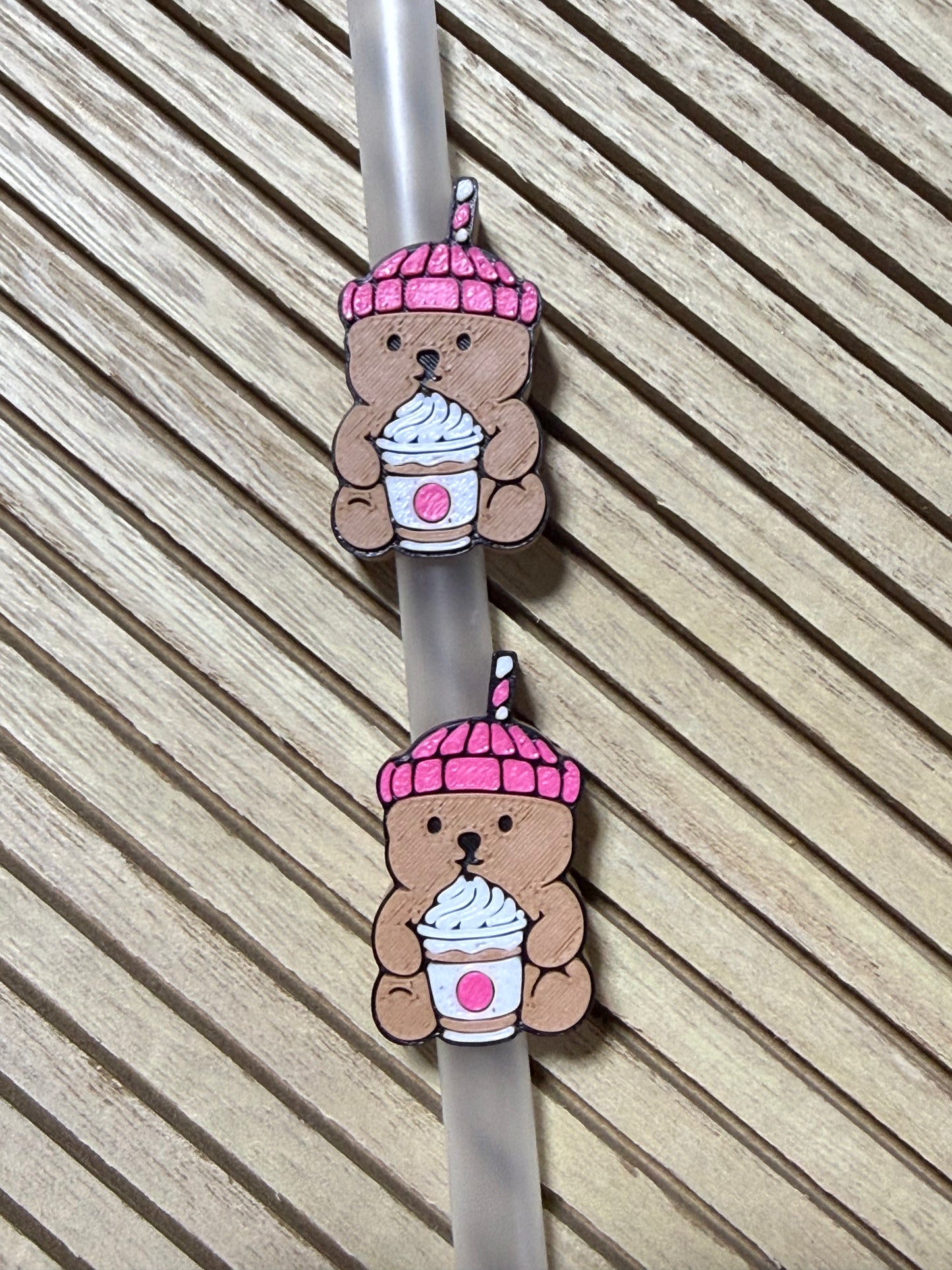 Bearista - 3d Straw Topper