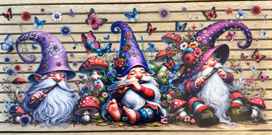 Purple Gnomes w/Mushrooms - Wrap