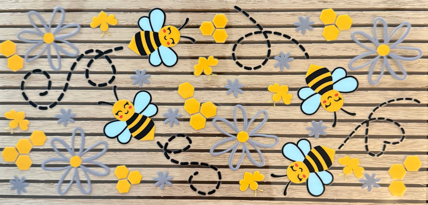 Bee's w/ Blue Wings - Wrap