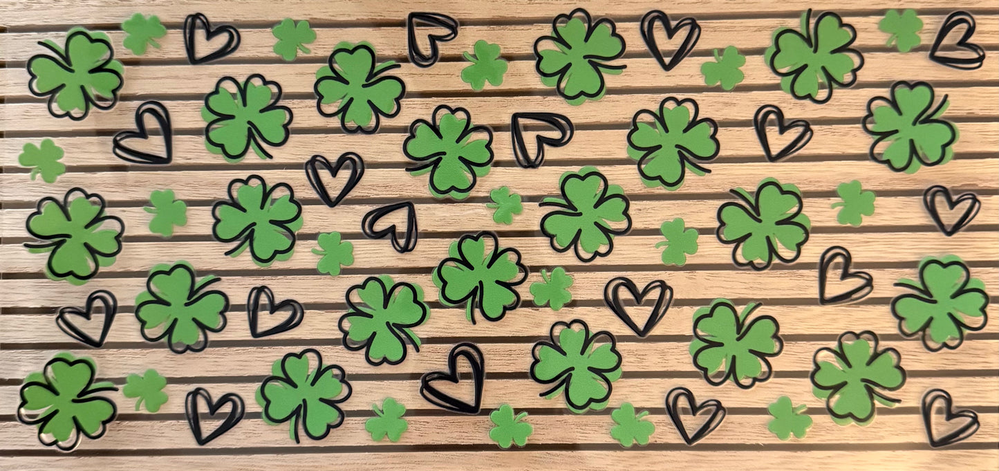 Clovers & Black Hearts - Wrap