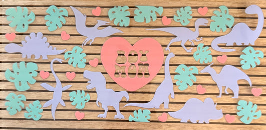 Boy Mom w/ Dino's - Wrap