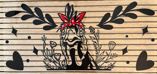 Chicken w/Red Bandana - Wrap