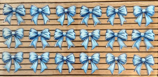 Blue Bows - Wrap