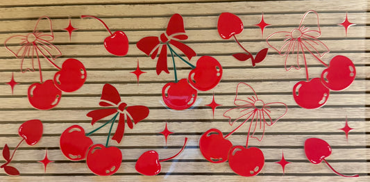 Cherries (Red Bow) - Wrap