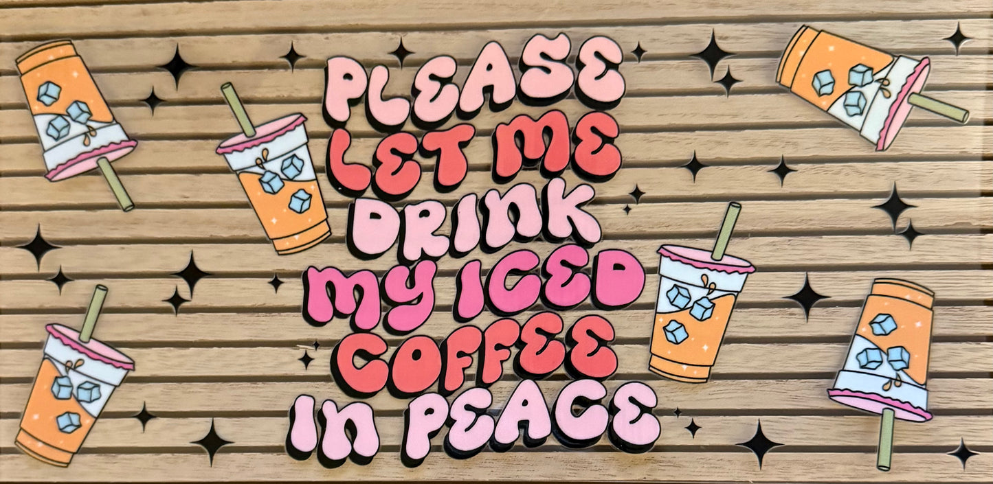 Coffee In Peace - Wrap