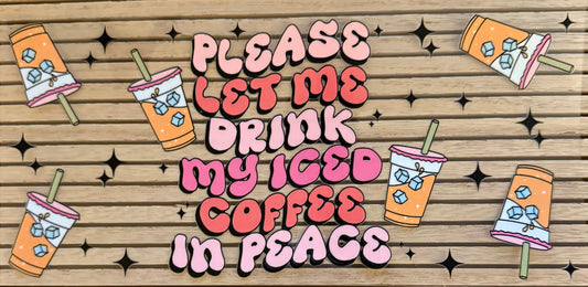 Coffee In Peace - Wrap