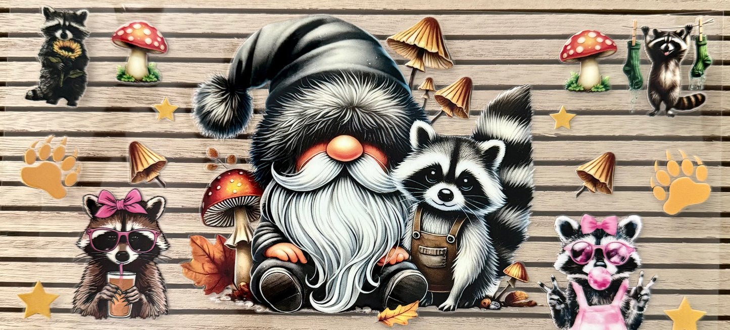 Gnome w/Raccoon - Wrap