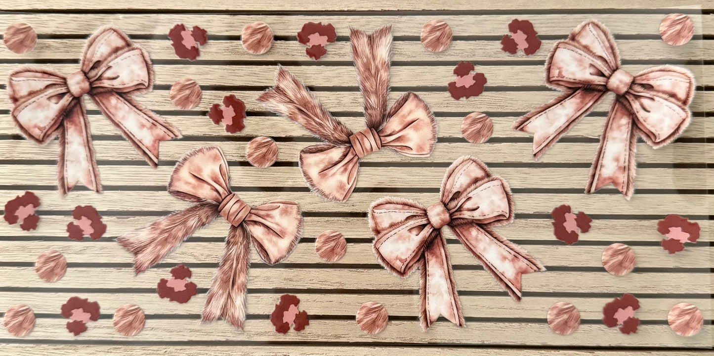 Brown Bows - Wrap