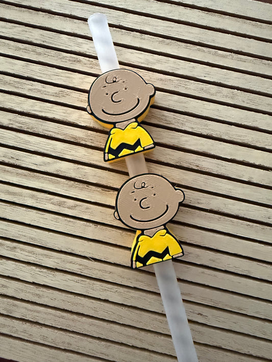 Chuck - 3d Straw Topper