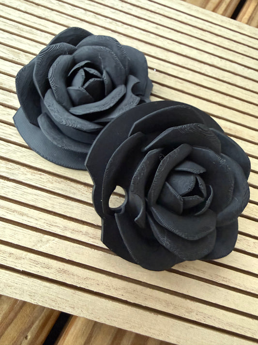 30 & 40oz Rose Topper - 3d Straw Topper