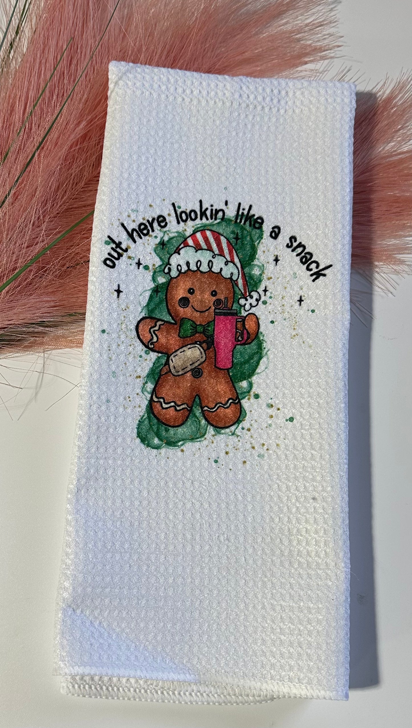 Gingerbread Snack - Hand towel