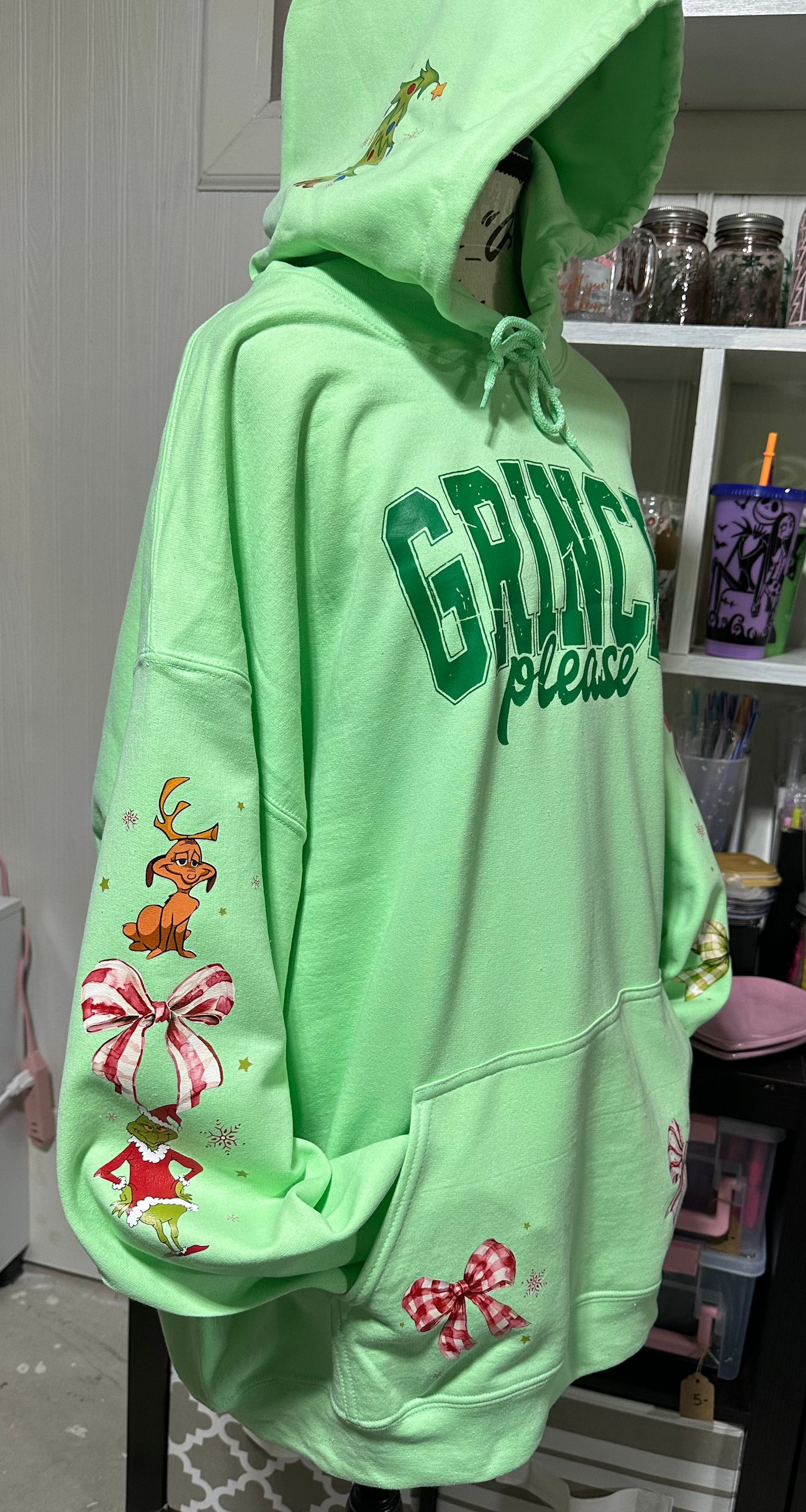 Grinch Please - Hoodie