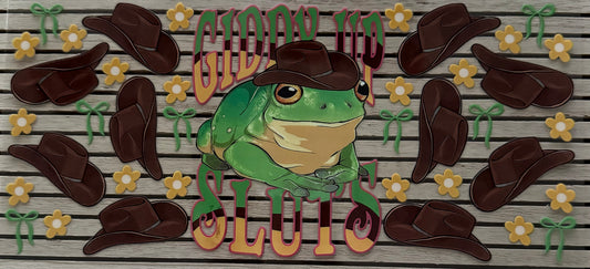 Giddy Up Frog - Wrap