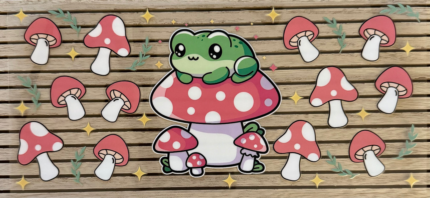 Frog on a Mushroom - Wrap