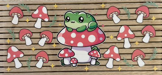 Frog on a Mushroom - Wrap