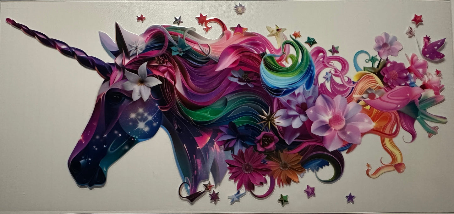 Unicorn Watercolor - Wrap