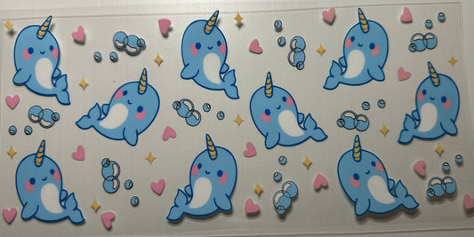 Whale Unicorn  - Wrap