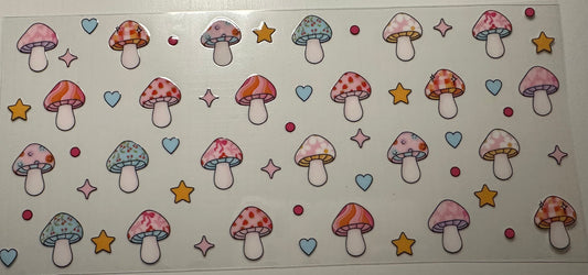 Mushrooms (Pastel)- Wrap