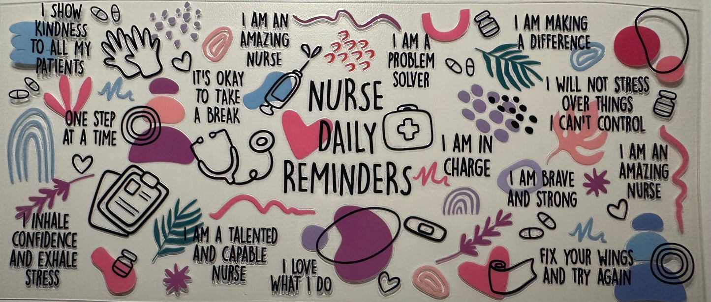 Nurse Daily Reminders - Wrap