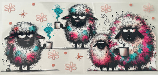 Coffee w/Moody Sheep - Wrap