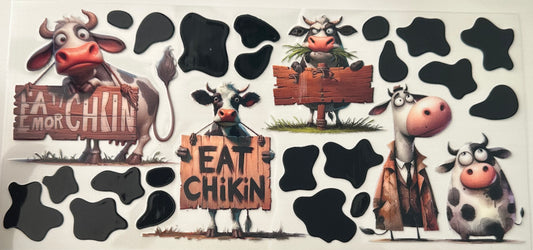 Cow - Eat Chikin - Wrap