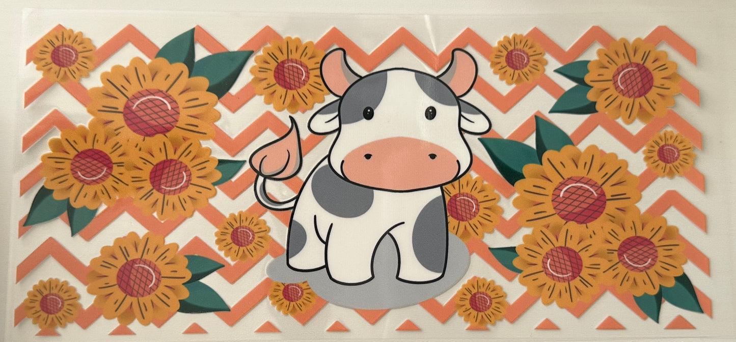 Cow w/Chevron - Wrap