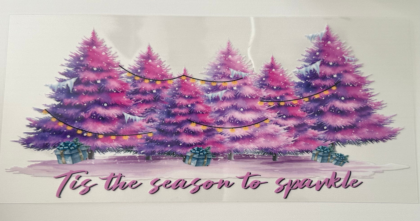 Winter (Purple Trees) - Wrap