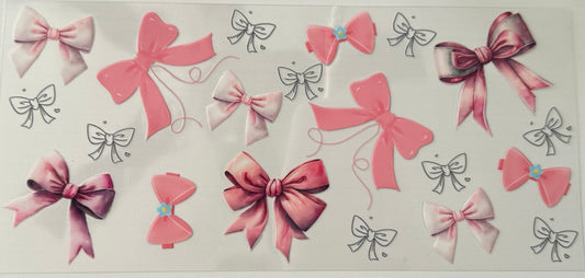 Bows (Pink) - Wrap