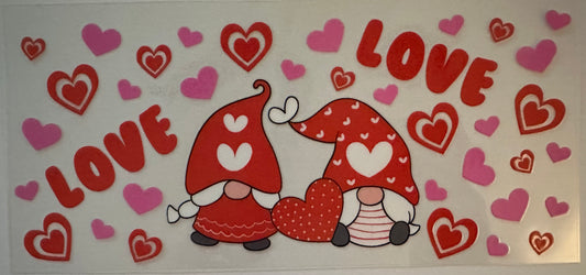 Valentine Love Gnomes - Wrap