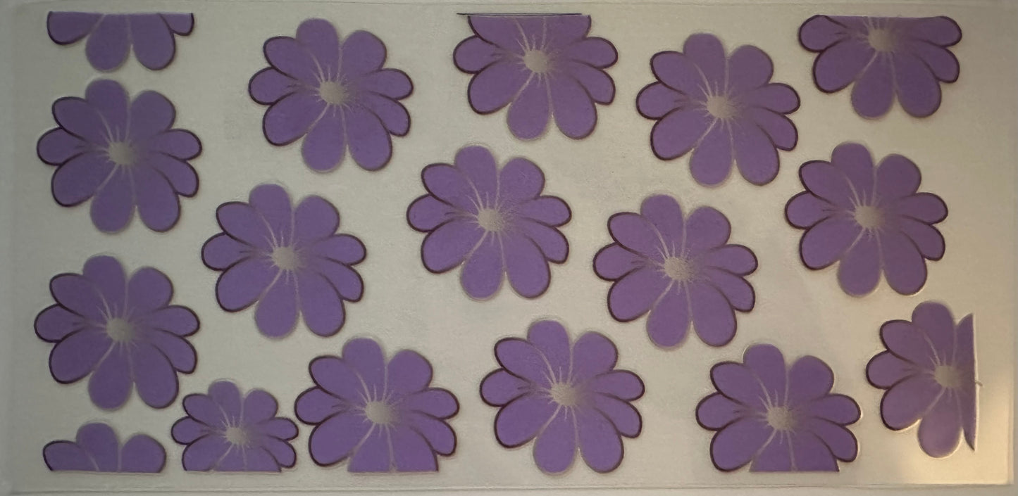 Floral (Purple Flowers) - Wrap