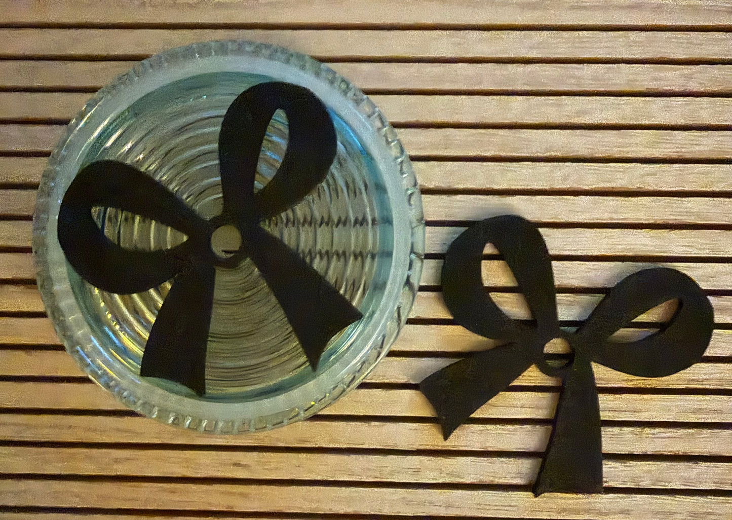 Bow Topper for 24 oz Lid - 3d Straw Topper