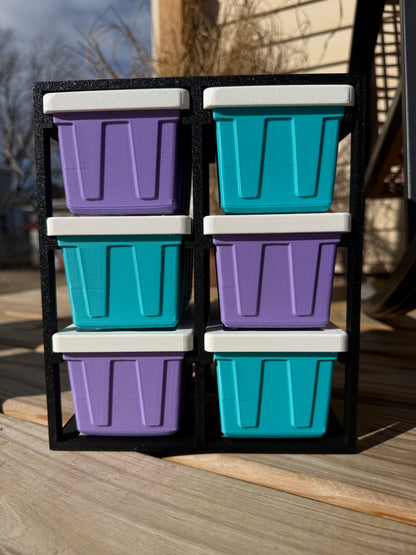 Teeny Totes Desk Storage - Custom Colors