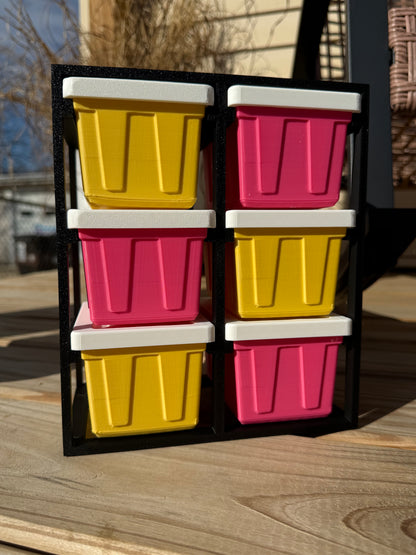 Teeny Totes Desk Storage - Custom Colors