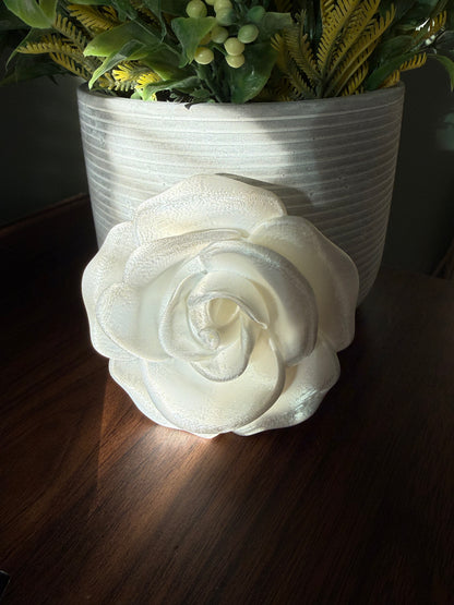 Single Rose Full Top - 3d Straw Topper