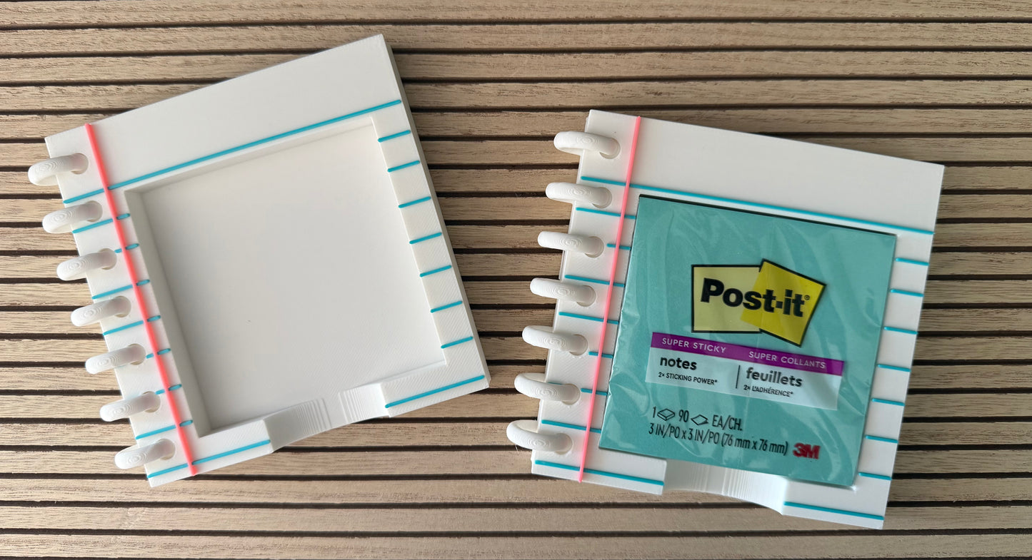 Notebook - Post It Note Holder