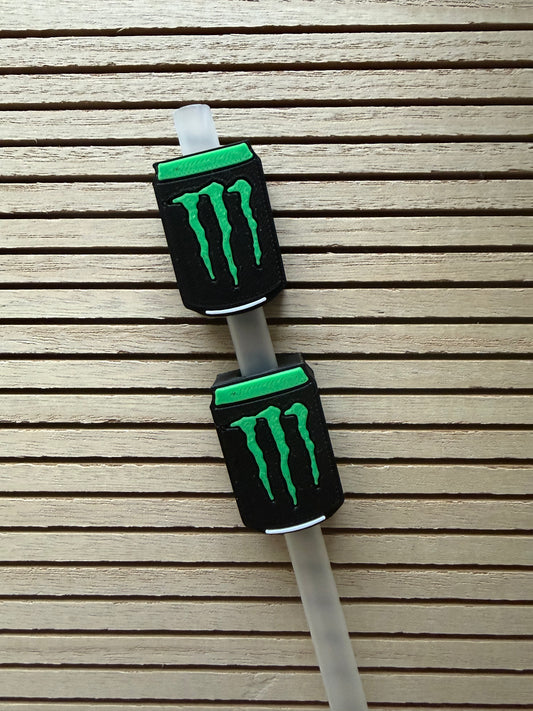 M Drink  - 3d Straw Topper