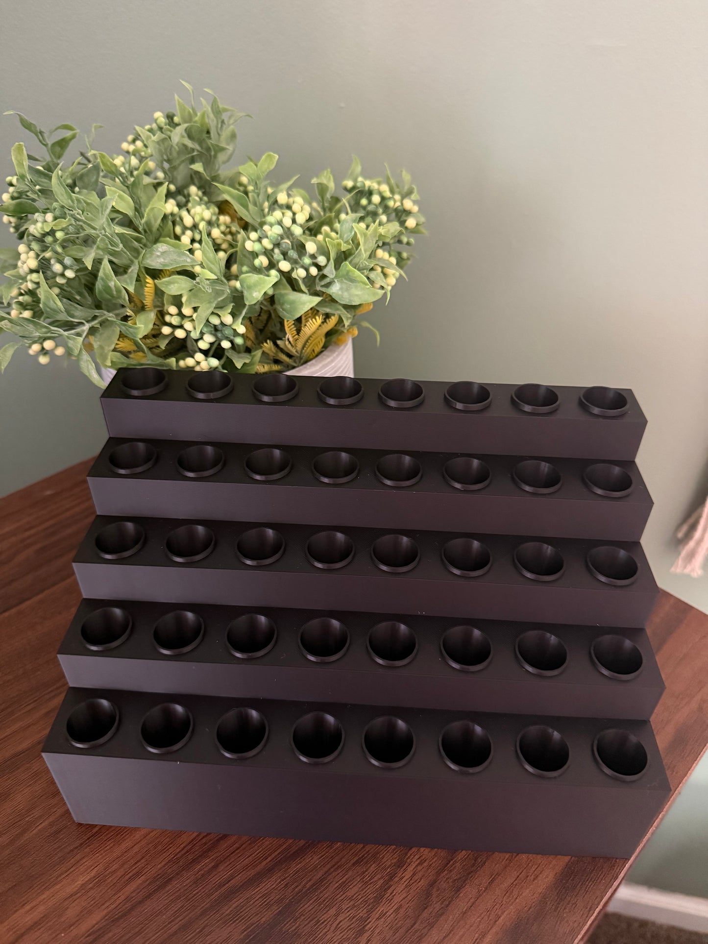 Sturdy 40 Slot Pen Display -Custom Colors Available
