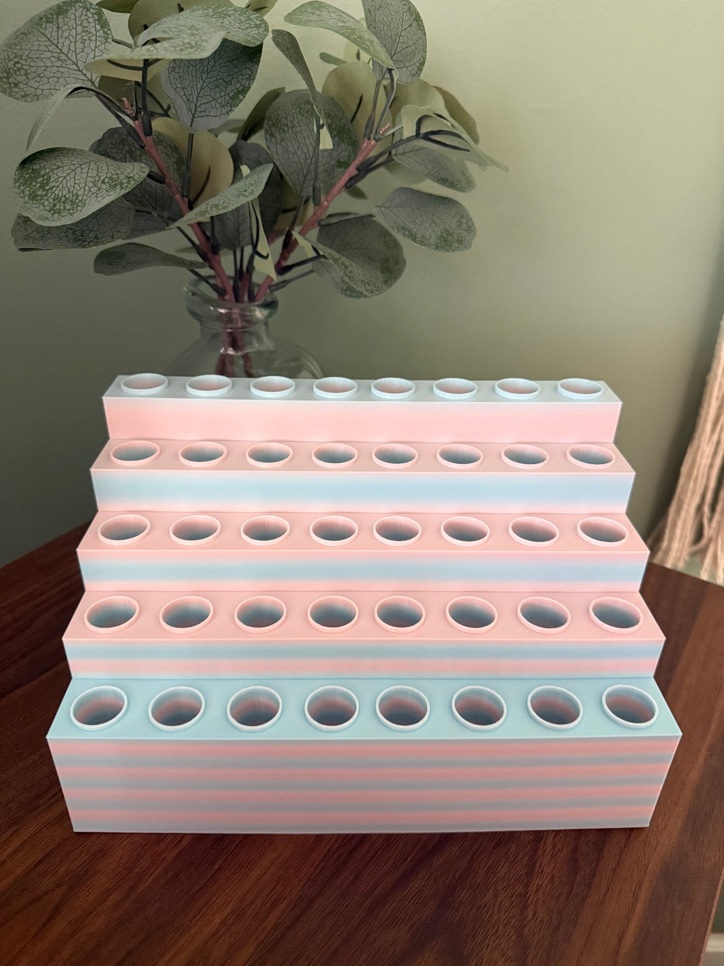 Sturdy 40 Slot Pen Display -Custom Colors Available