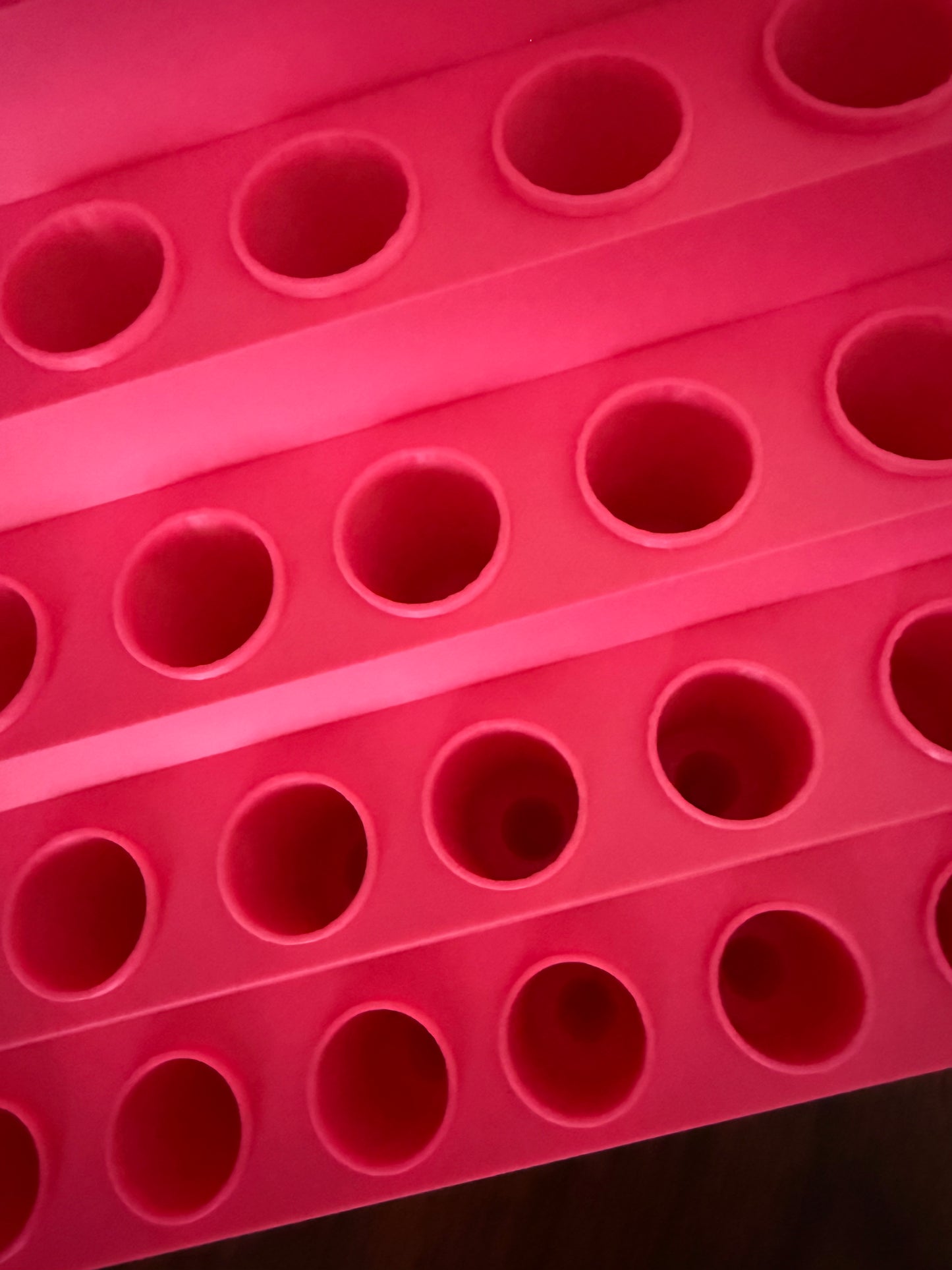 Sturdy 40 Slot Pen Display -Custom Colors Available