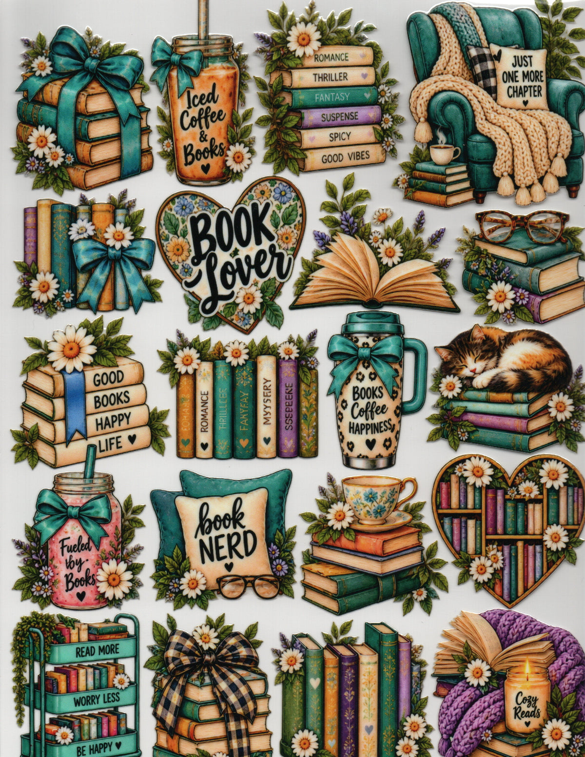 Book Lover  - Element Sheet