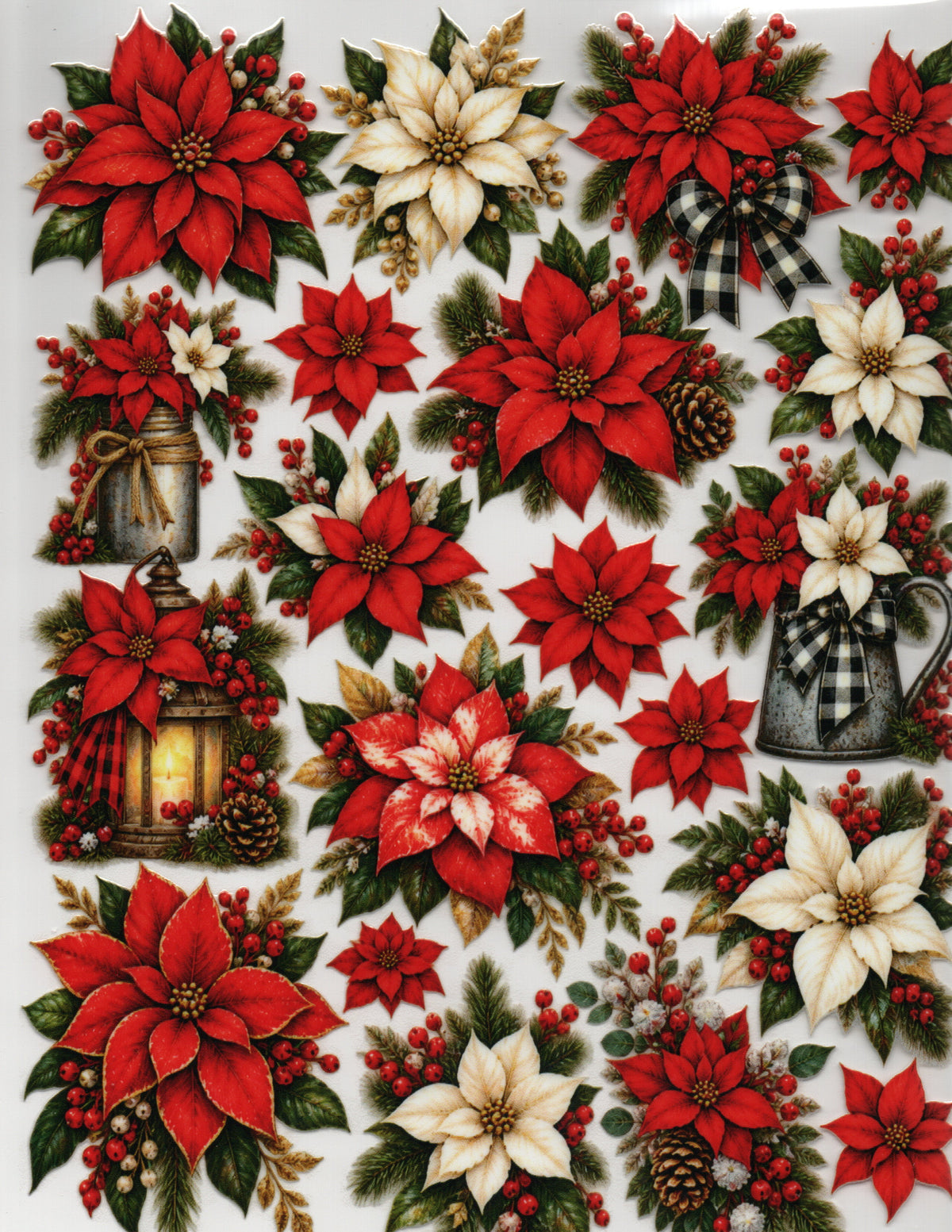 Poinsettia  - Element Sheet