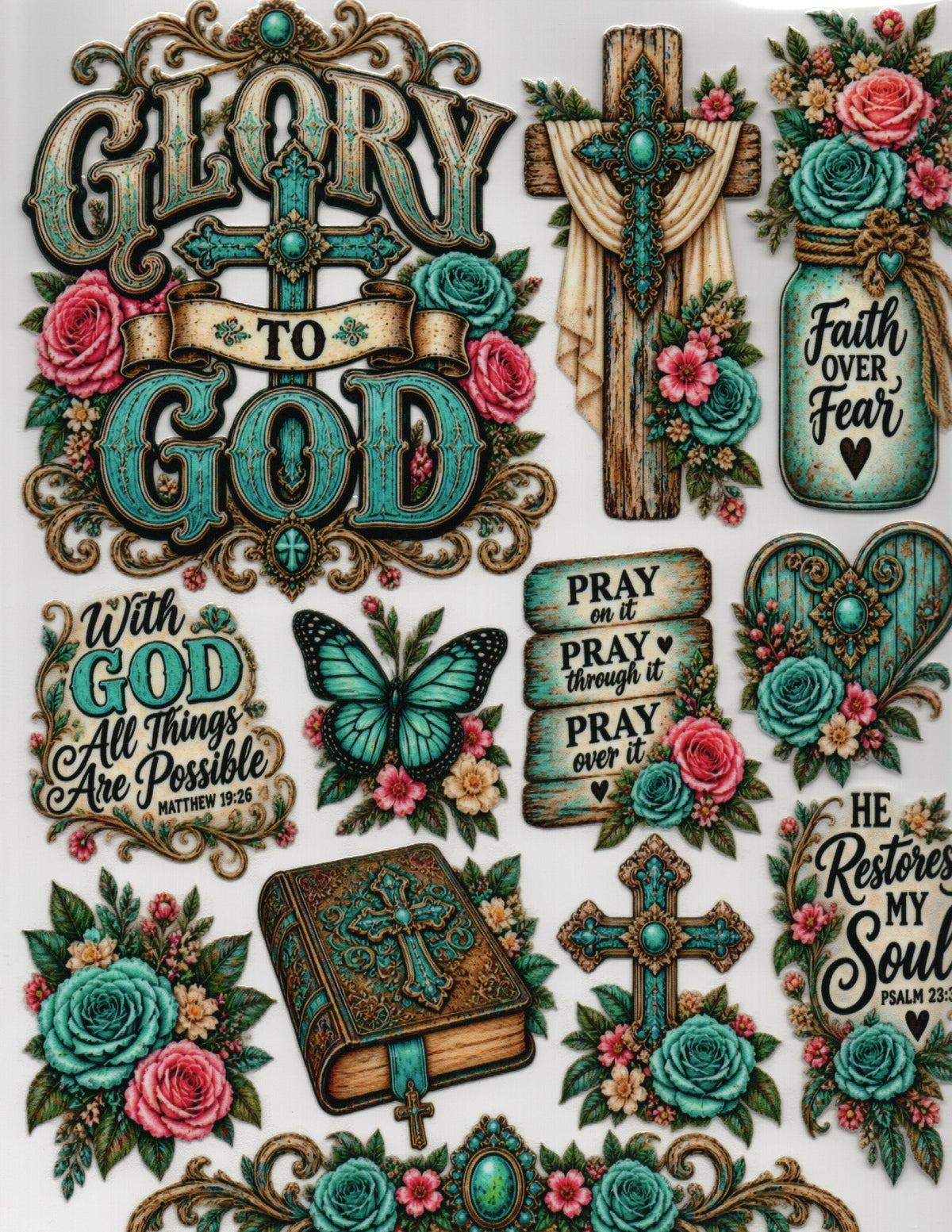 Glory to God - Element Sheet