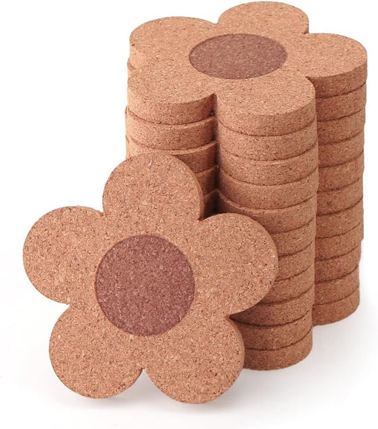 Daisy Cork Coaster