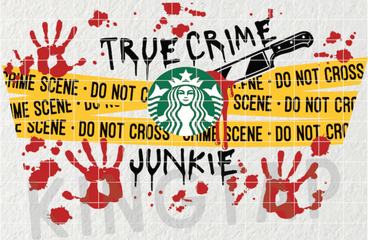 24 oz Cold Cup- True Crime Junkie